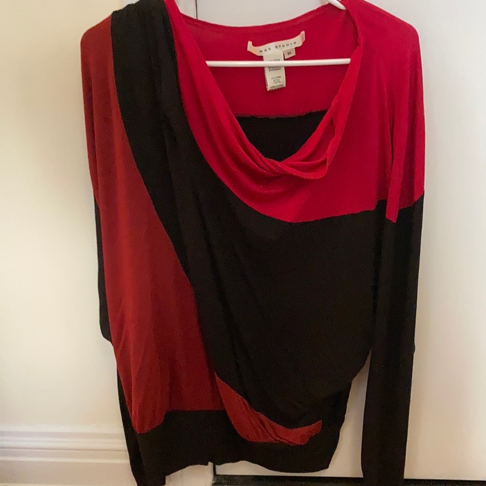 Max Studio Colorblock Shirt - Nordstrom